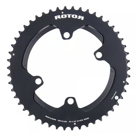 11-Speed Outer Chainring ROTOR ROUND RING ALDHU / VEGAST / Shimano R9100 / R8000 110 mm