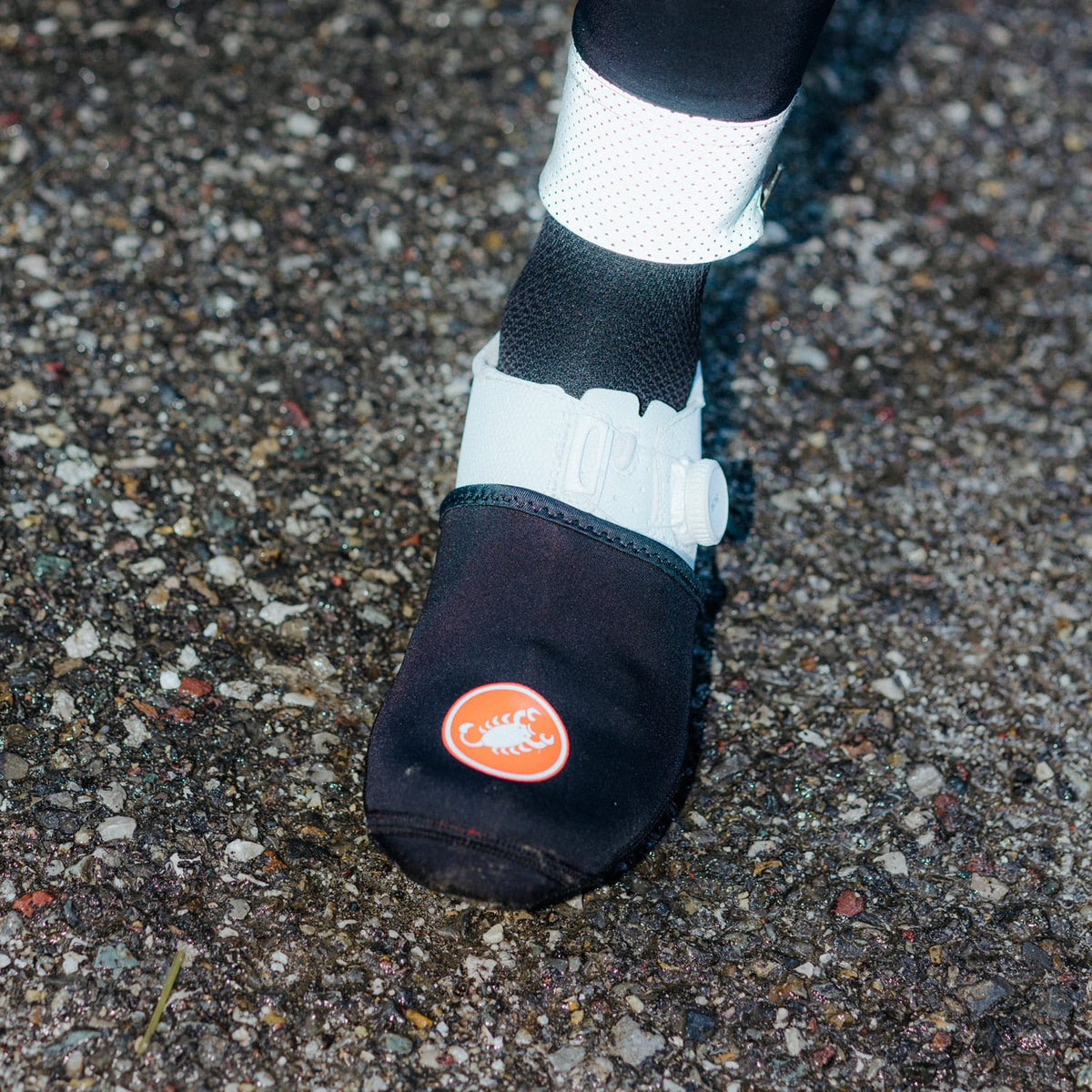 CASTELLI TOE THINGY 2 -varpaistosuojat, musta