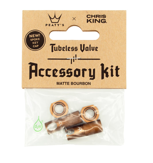 Lock- och mutterkit för ventiler PEATY'S Brons