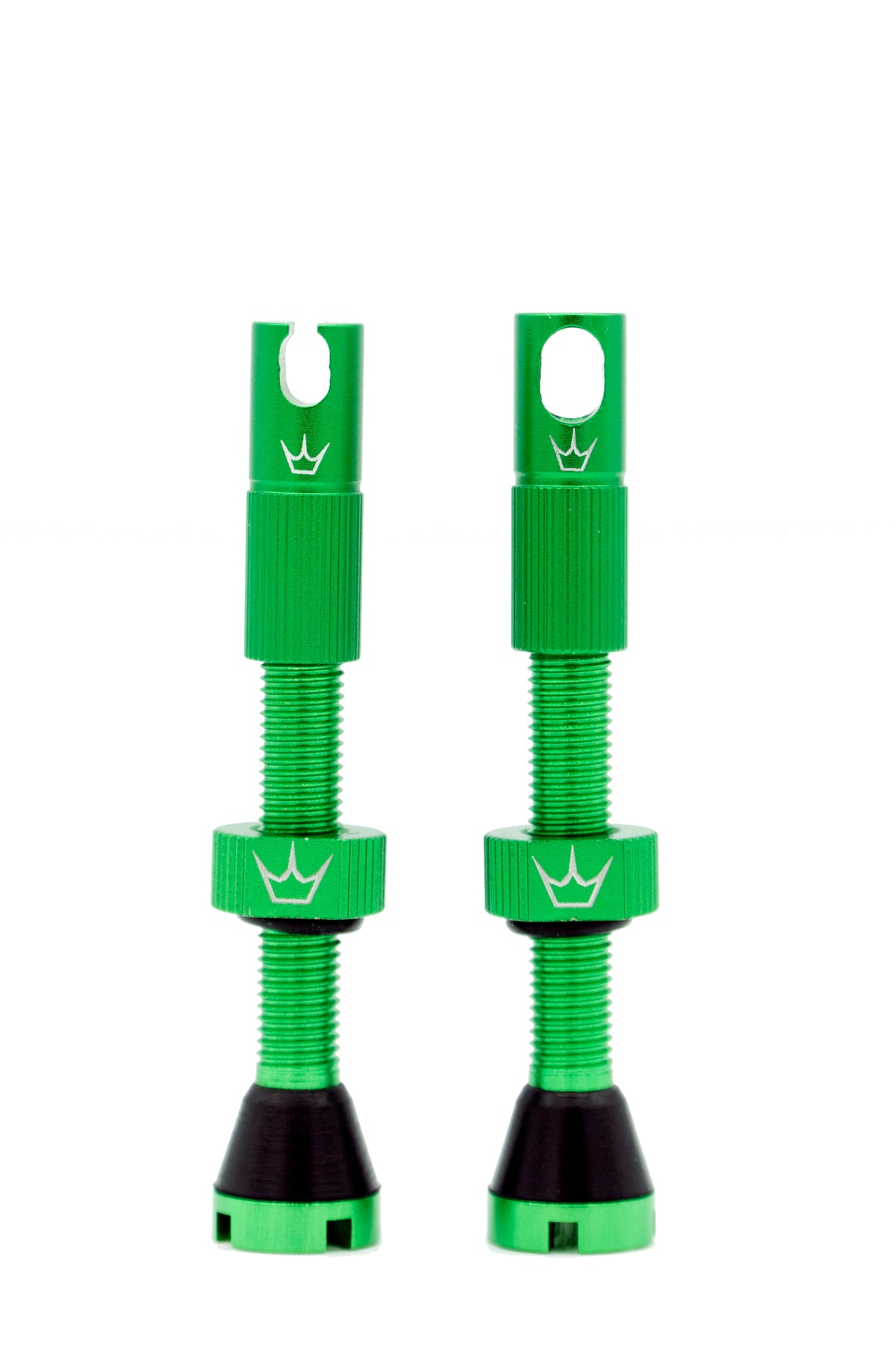 Bezdušové ventily PEATY'S x Chris King MK2 Presta 42 mm (x2) Zelená