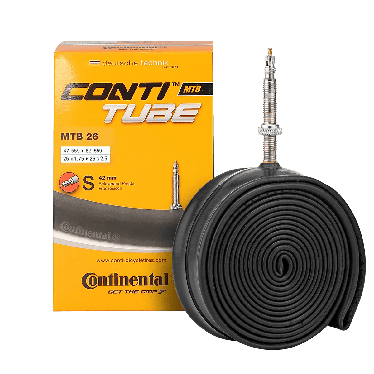 Slang CONTINENTAL 26x1.75-2.5 Presta 42mm