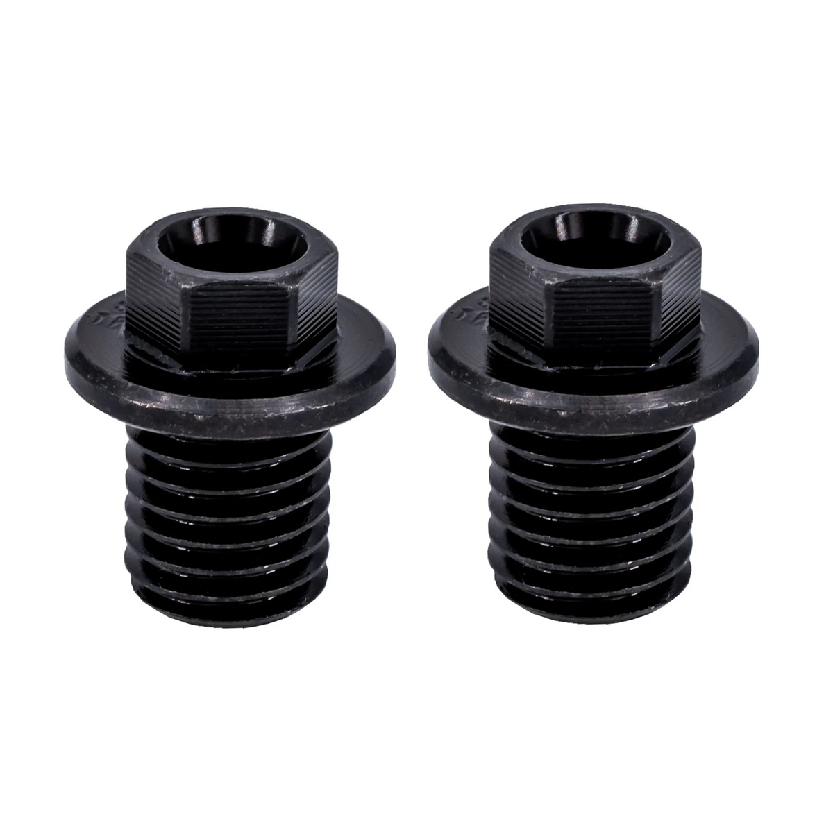 Set of 2 Compression Nuts ELVEDES M9x1.25mm for Shimano