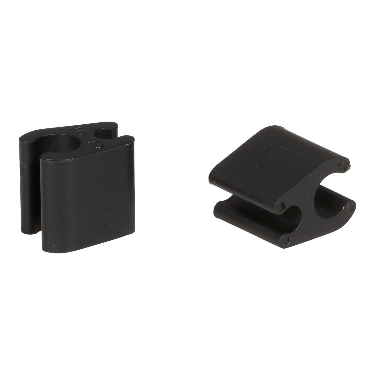 Kit of 10 ELVEDES Duo Guide Clips Diam 4.1mm/4.1mm Plastic