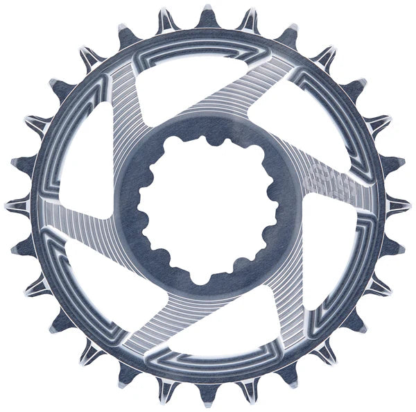 E-THIRTEEN HELIX RACE 11/12V Direct Mount SRAM Boost Offset 3mm Single Chainring Grey