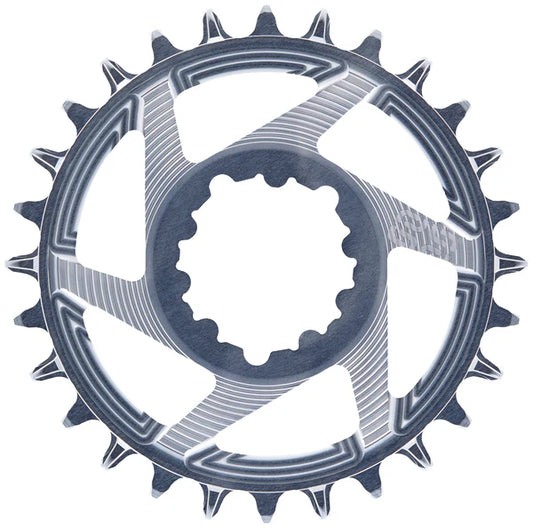Enkelt-klinge E-THIRTEEN HELIX RACE 11/12V Direct Mount SRAM Boost Offset 3mm Grå