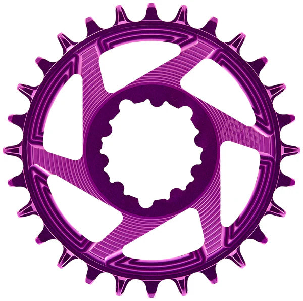 E-THIRTEEN HELIX RACE 11/12V Direct Mount SRAM Boost Offset 3mm Purple Single Chainring