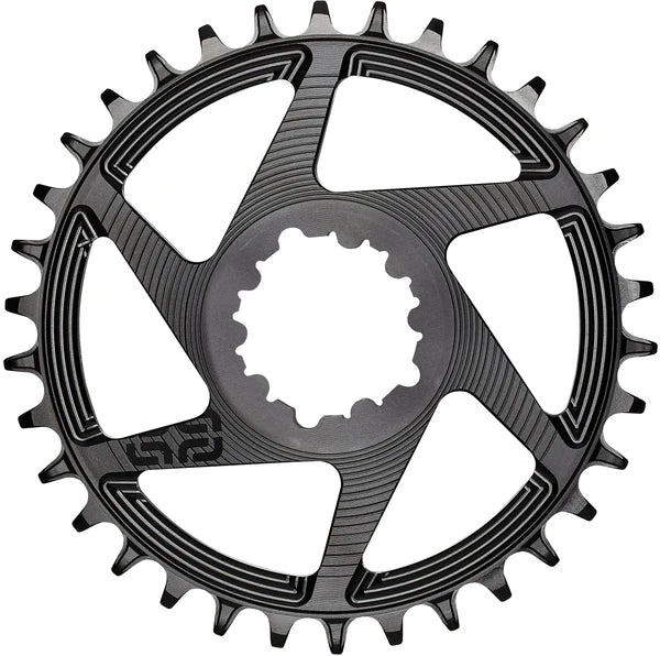 E-THIRTEEN HELIX RACE 11/12V Direct Mount SRAM Boost Offset 3mm Single Chainring Black