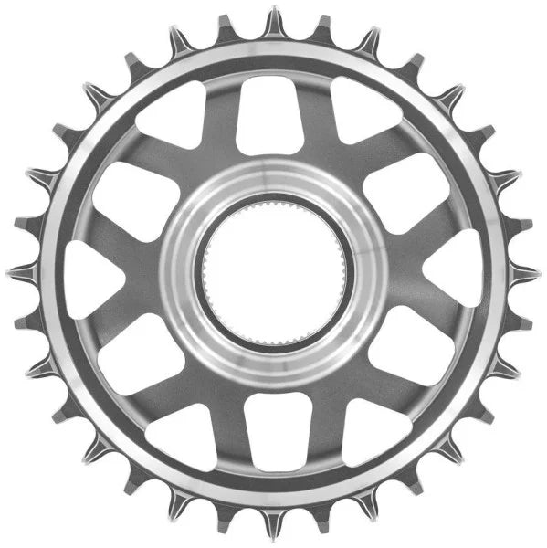E-THIRTEEN HELIX RACE E-SPEC 11/12V Direct Mount Fazua Ride 60 Single Chainring Silver