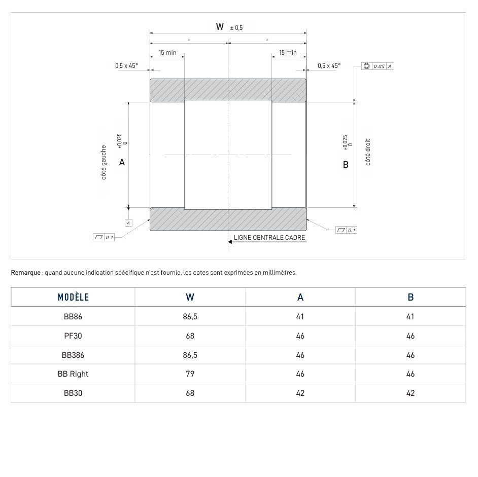 Τριβέας CAMPAGNOLO QCK-TECH BB30 PRESS-FIT 68x42mm