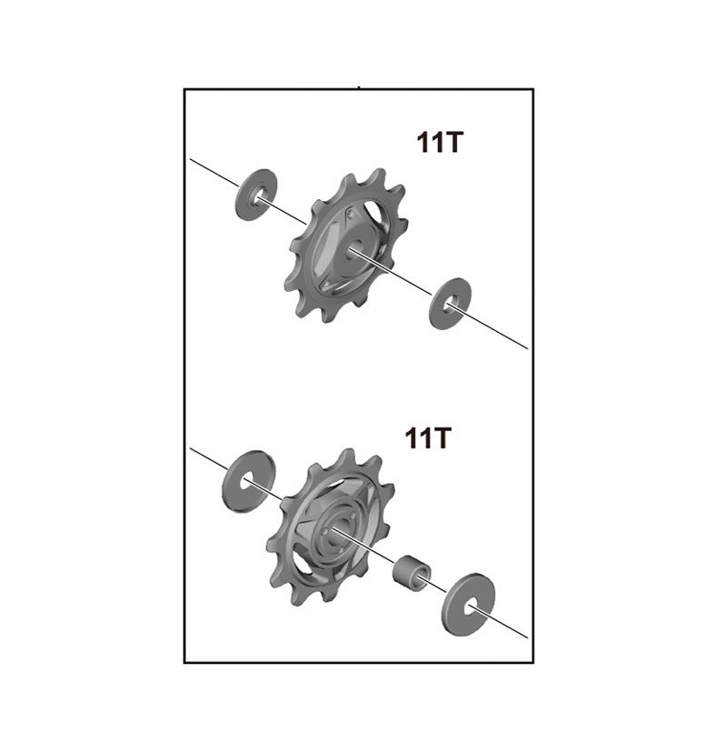 Skifter-ruller SHIMANO RD-R7100/R7150