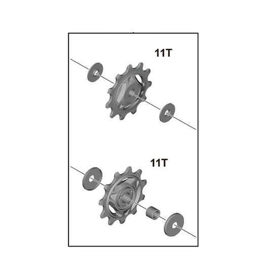 SHIMANO RD-R7100/R7150 Derailleur Pulleys