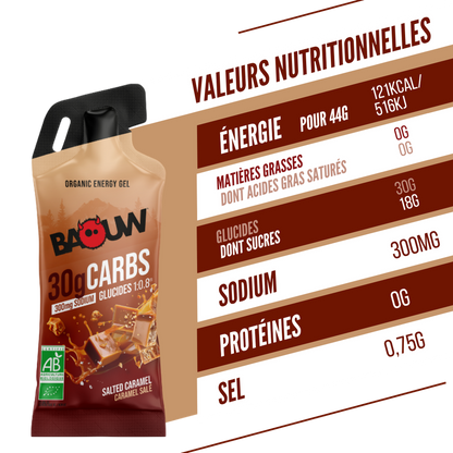 Energiegel BAOUW Gezouten Karamel (44g)