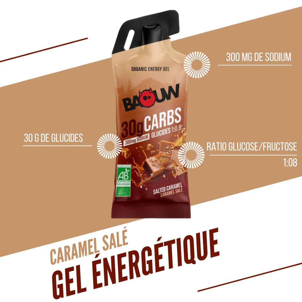 Energetický gel BAOUW Slaný karamel (44g)