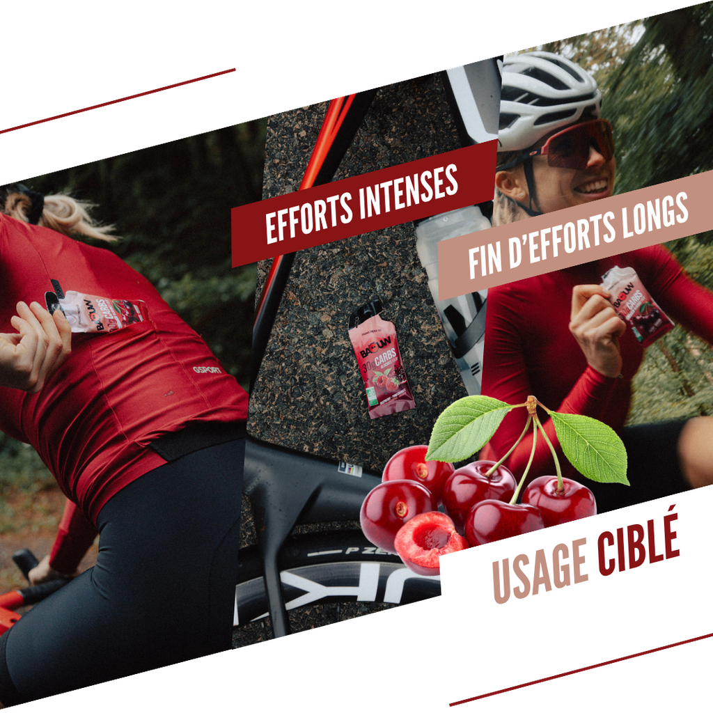 BAOUW Cherry/Guarana/Caffeinated Energy Gel (44g)