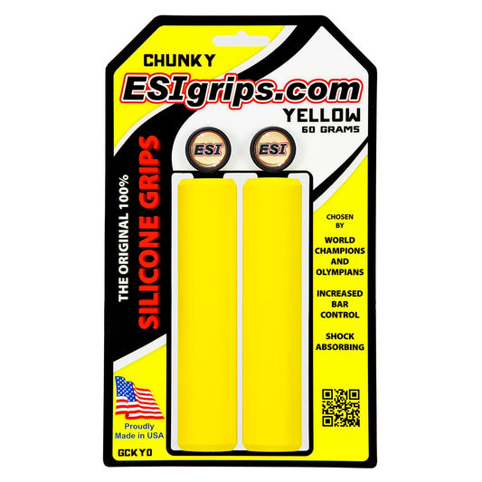 Grips ESI CHUNKY 130 mm Κίτρινο