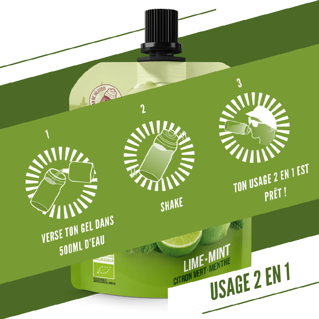Energetický gel BAOUW BIO Limetka/Máta (85 g)