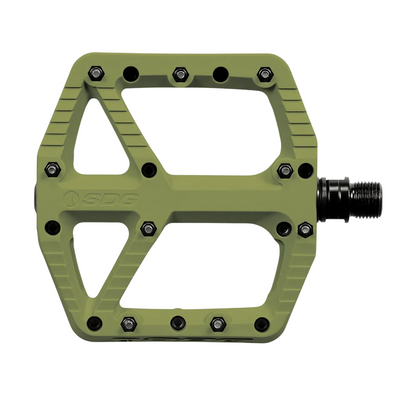 Pedały Platformowe SDG COMP Composite Zielone