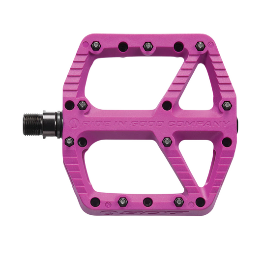 Platte Pedalen SDG COMP Composite Paars
