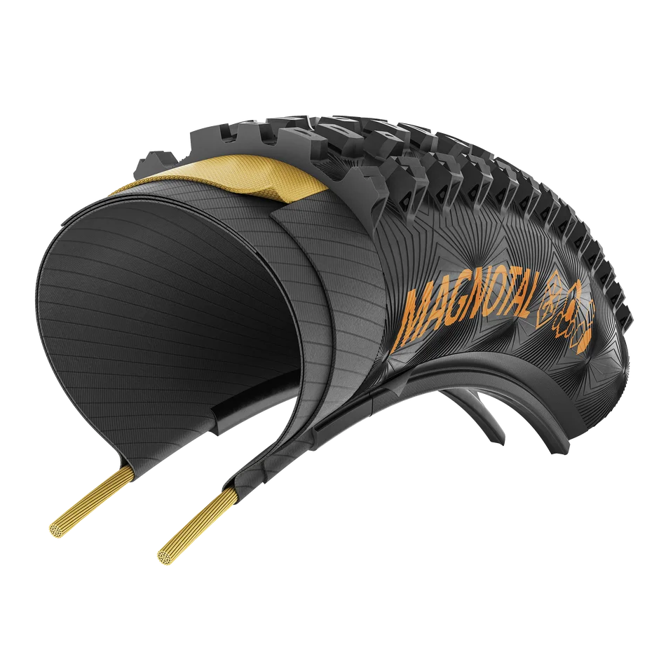 Dæk CONTINENTAL MAGNOTAL TrailSoft 29x2.40 Tubeless Ready Foldbar Sort
