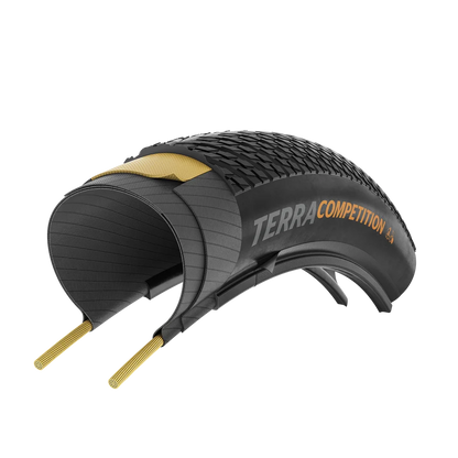 Dæk CONTINENTAL TERRA COMPETITION TRAIL GRIP 700x45c Tubeless Ready Brun