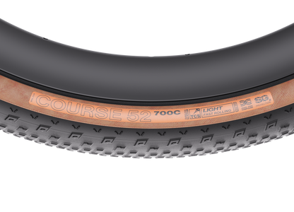 WTB COURSE 52 tan tyre – sidewall branding