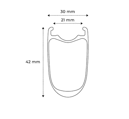 Par koles SCOPE S4.A DISC Tubeless Ready (Centerlock) črn