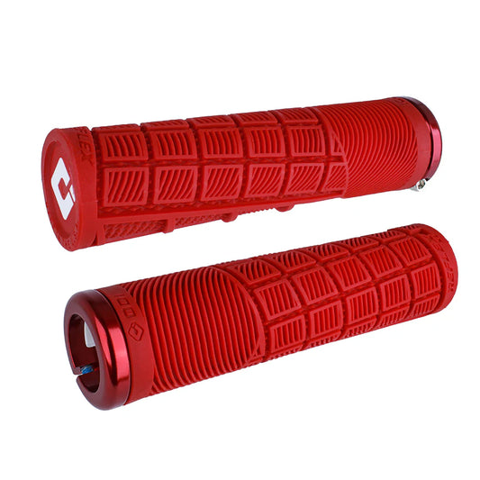 Grips ODI REFLEX XL Lock-on 135 mm Κόκκινο