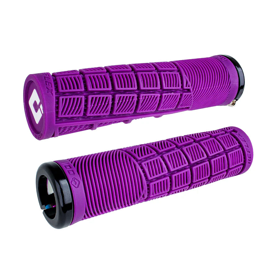 Grips ODI REFLEX V2.1 Lock-on 135 mm Violet