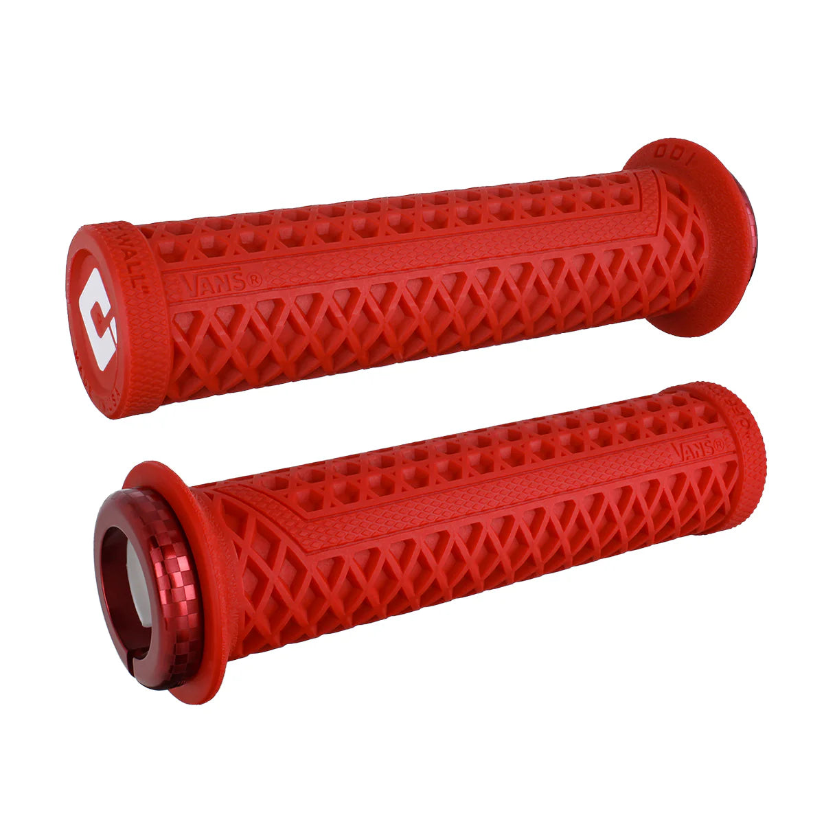 ODI VANS V2.1 Lock-On 135 mm Grips Red
