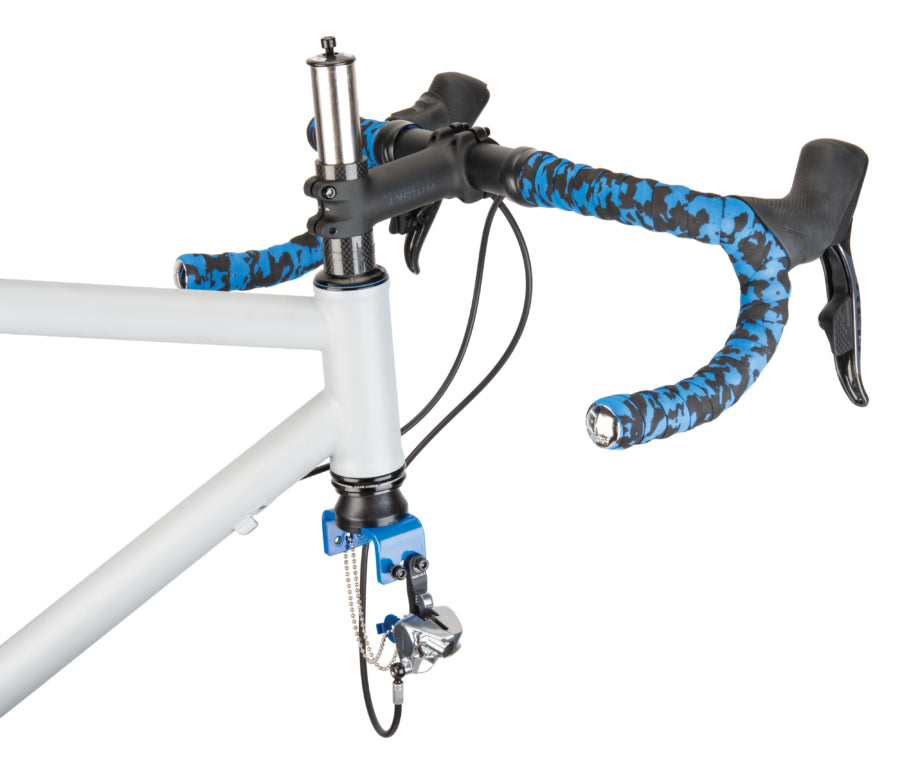 Park Tool DF-1 prilaiko plento dviratį su „flat mount“ stabdžio tvirtinimu