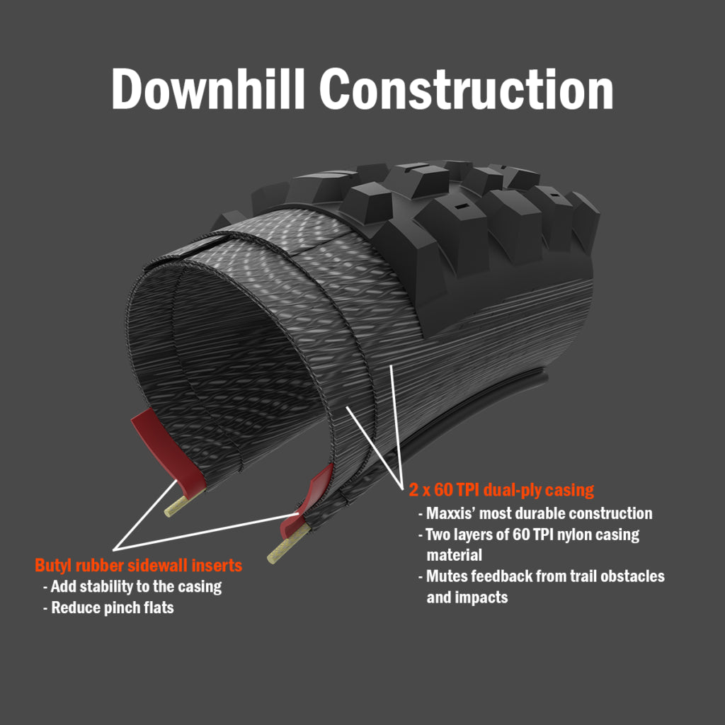 Ελαστικό MAXXIS HIGH ROLLER III 29x2.40 WT 3C MaxxGrip DH Tubeless Ready Μαλακό Μαύρο