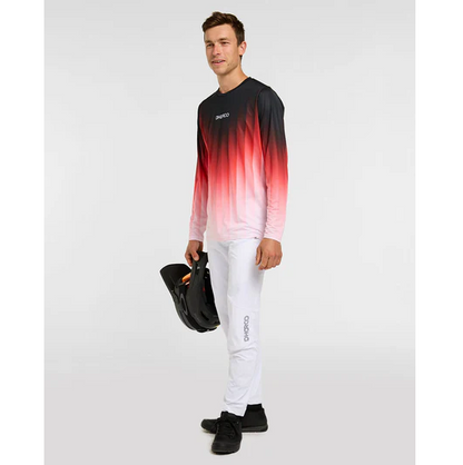 Dres DHARCO RACE PRISM Dolgi Rokavi Rdeča