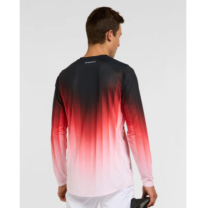Dres DHARCO RACE PRISM Dolgi Rokavi Rdeča