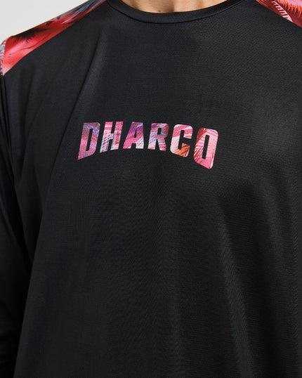 DHARCO RACE NEBULA Langærmet Trøje Sort