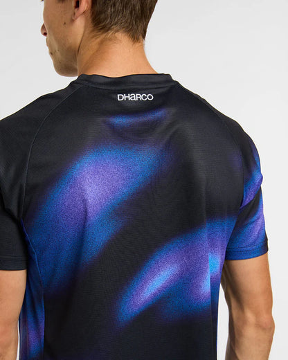 Tricou DHARCO VORTEX Mânecă Scurtă Negru/Violet