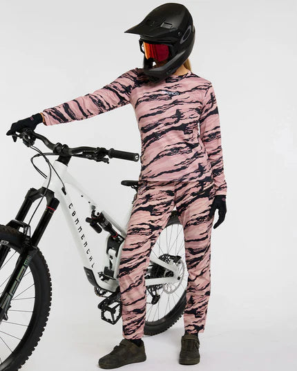 Trøje DHARCO GRAVITY AMBUSH Lange Ærmer Dame Rose/Sort