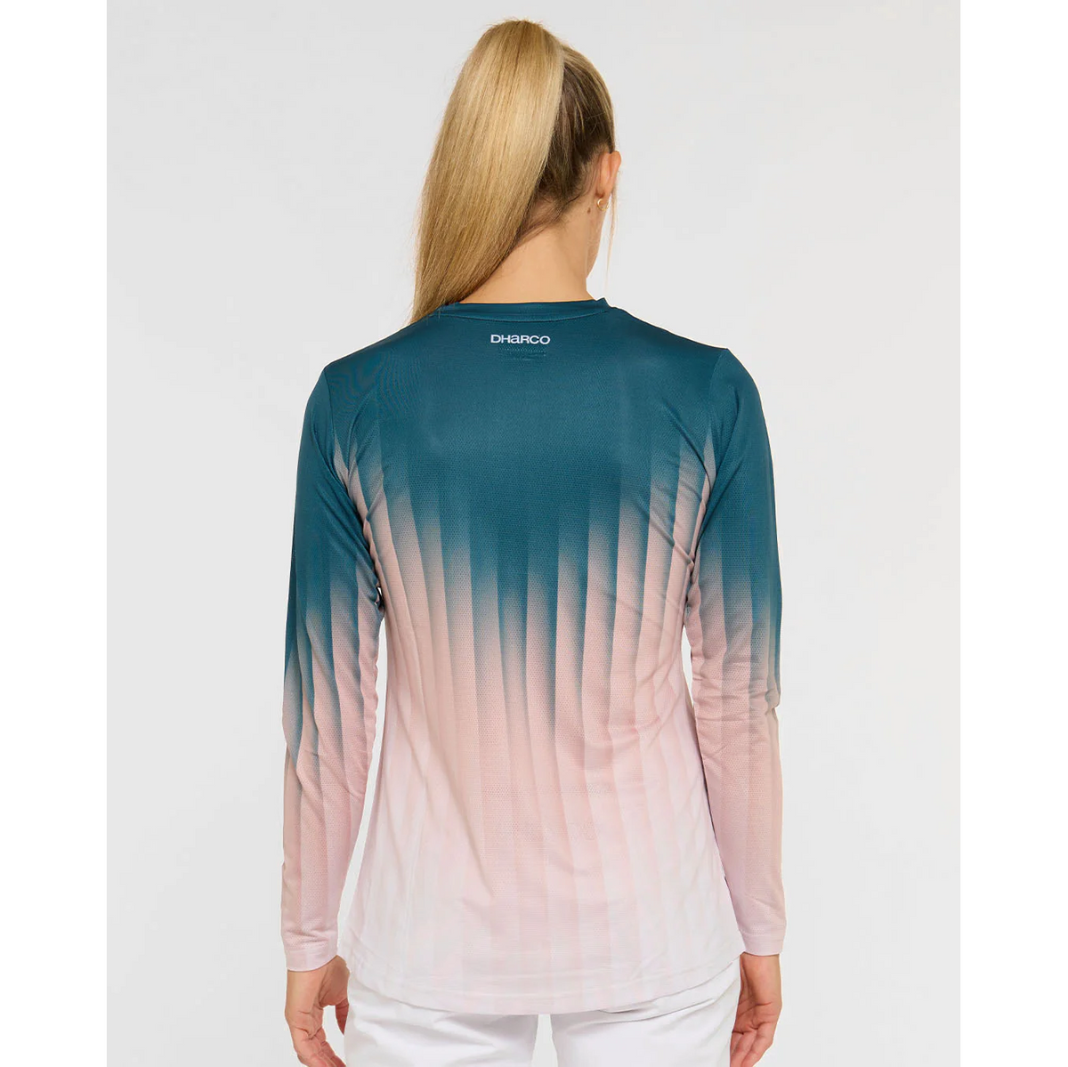 Tröja DHARCO RACE DUSTY PRISM Långa Ärmar Dam Svart/Rosa