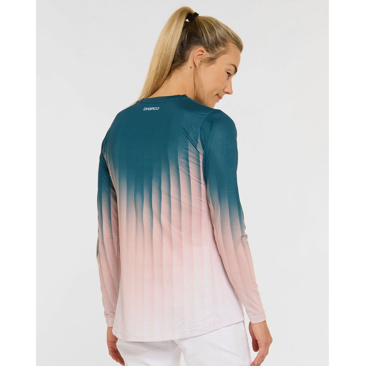 Tröja DHARCO RACE DUSTY PRISM Långa Ärmar Dam Svart/Rosa