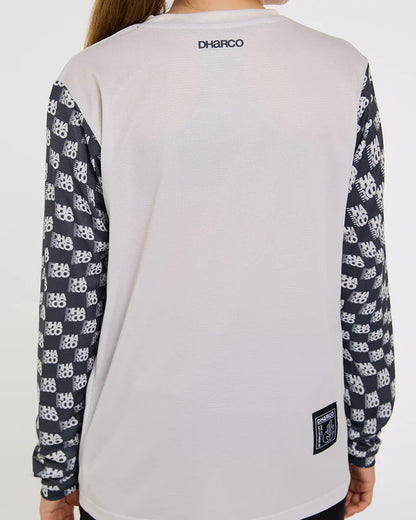 Dres DHARCO GRAVITY OFFSET Junior Dolgi Rokavi Bel/Črn
