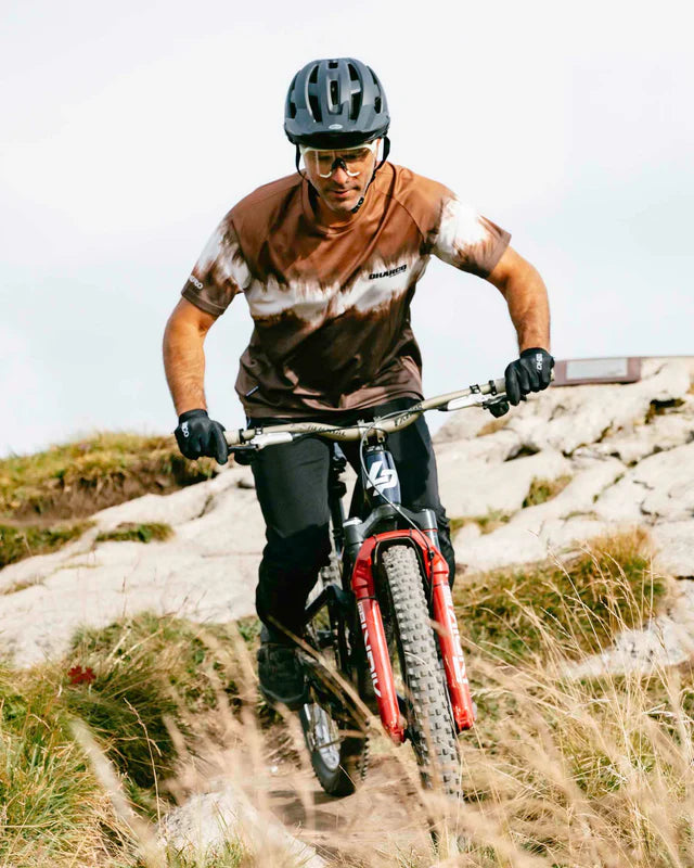 DHARCO DUNE Short Sleeve Jersey Brown