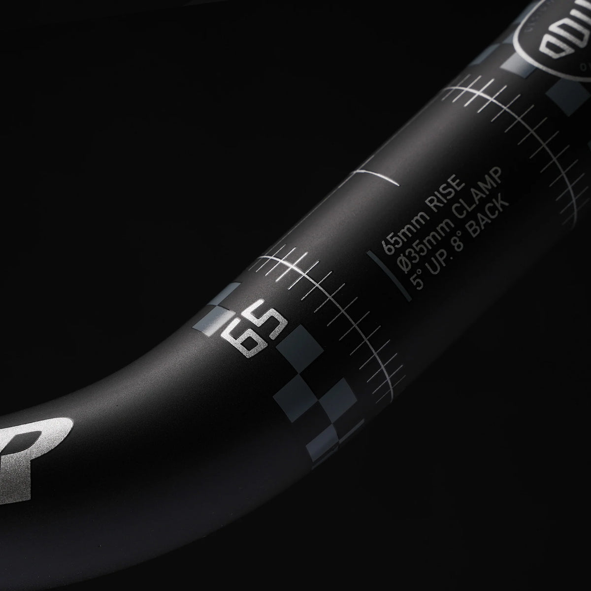Řídítka DMR ODUB Rise 65mm 780/800mm Černá