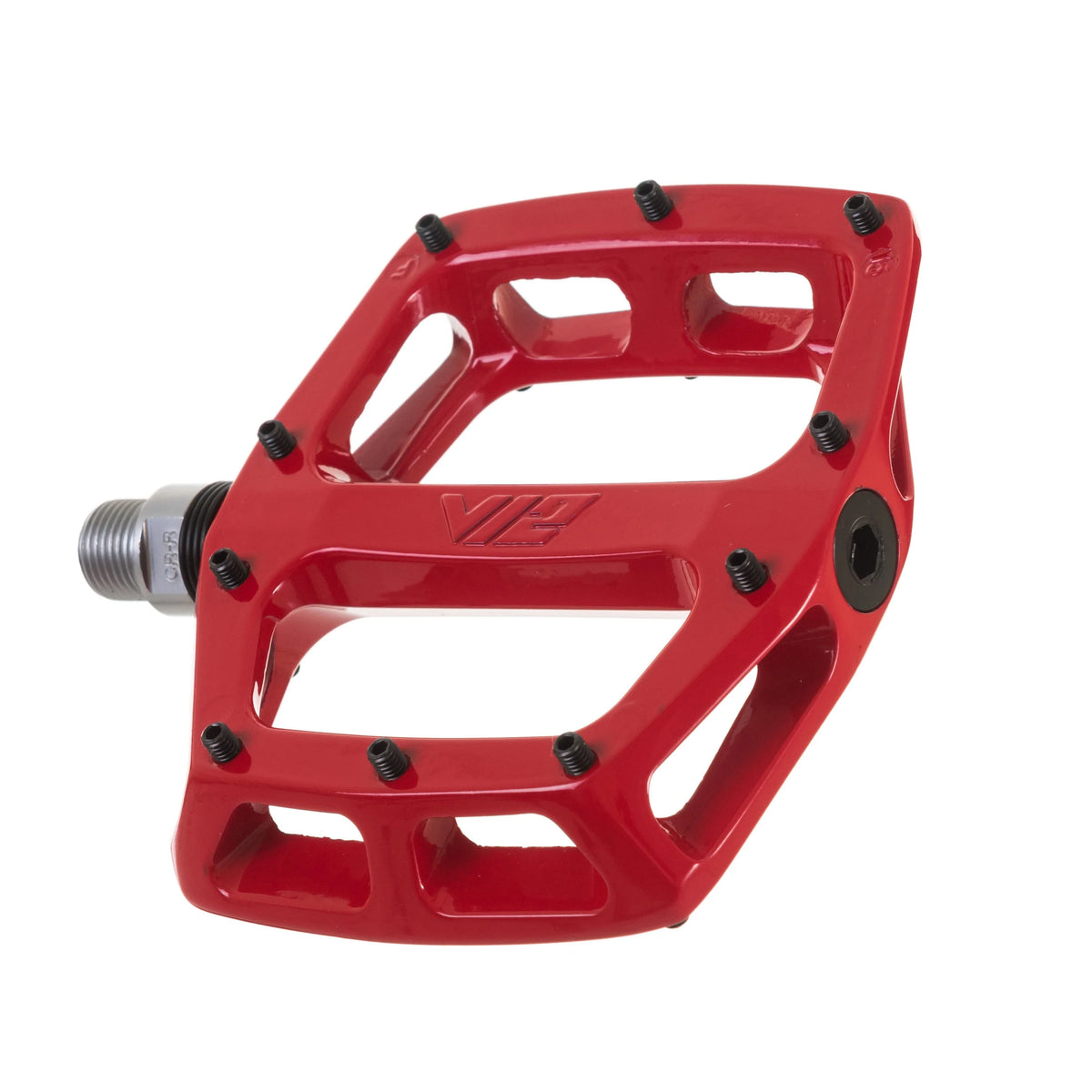 DMR V12 Flade Pedaler Rød