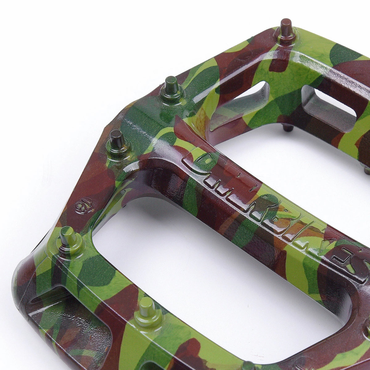 DMR V6 Flat Pedals Green Camo