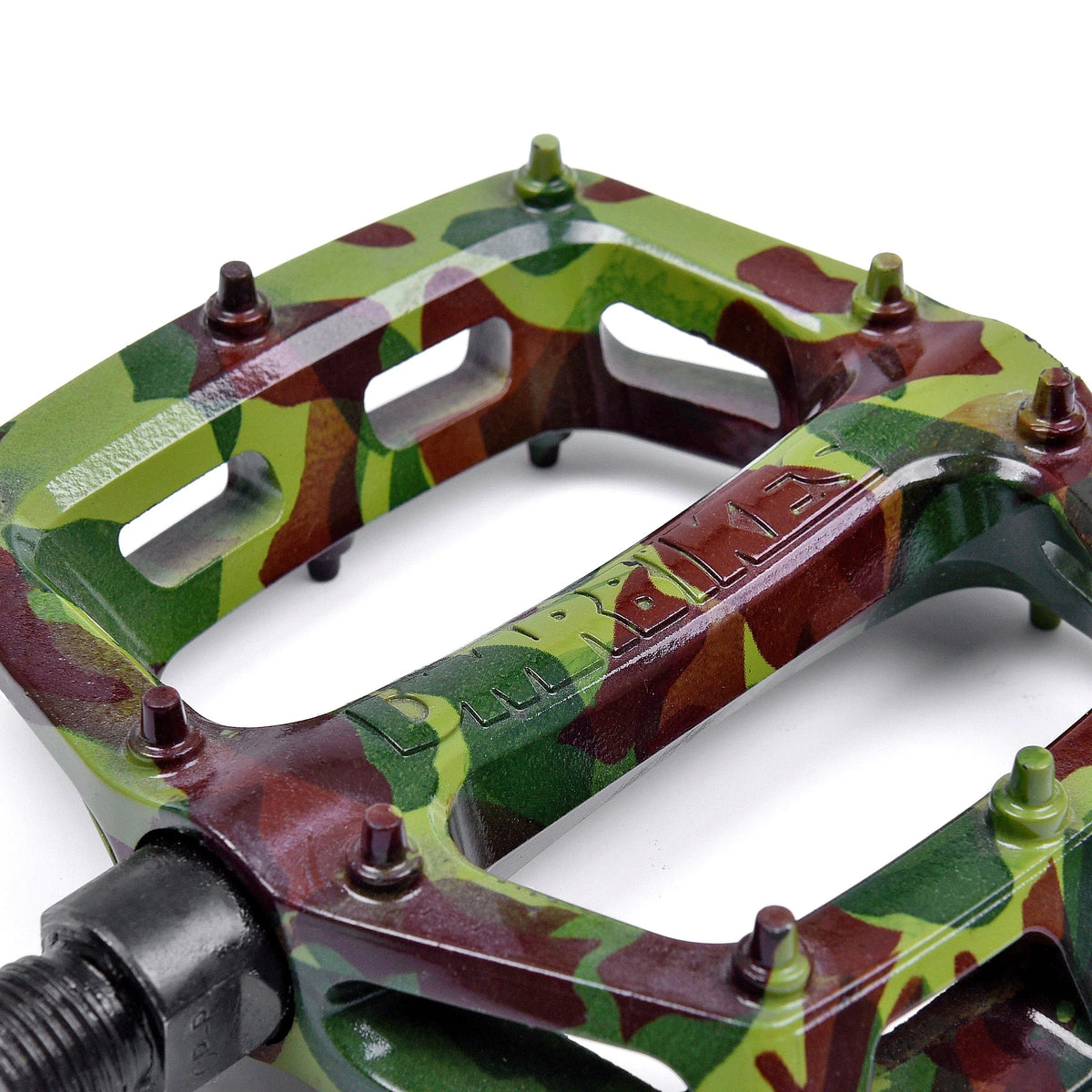 DMR V6 Flat Pedals Green Camo