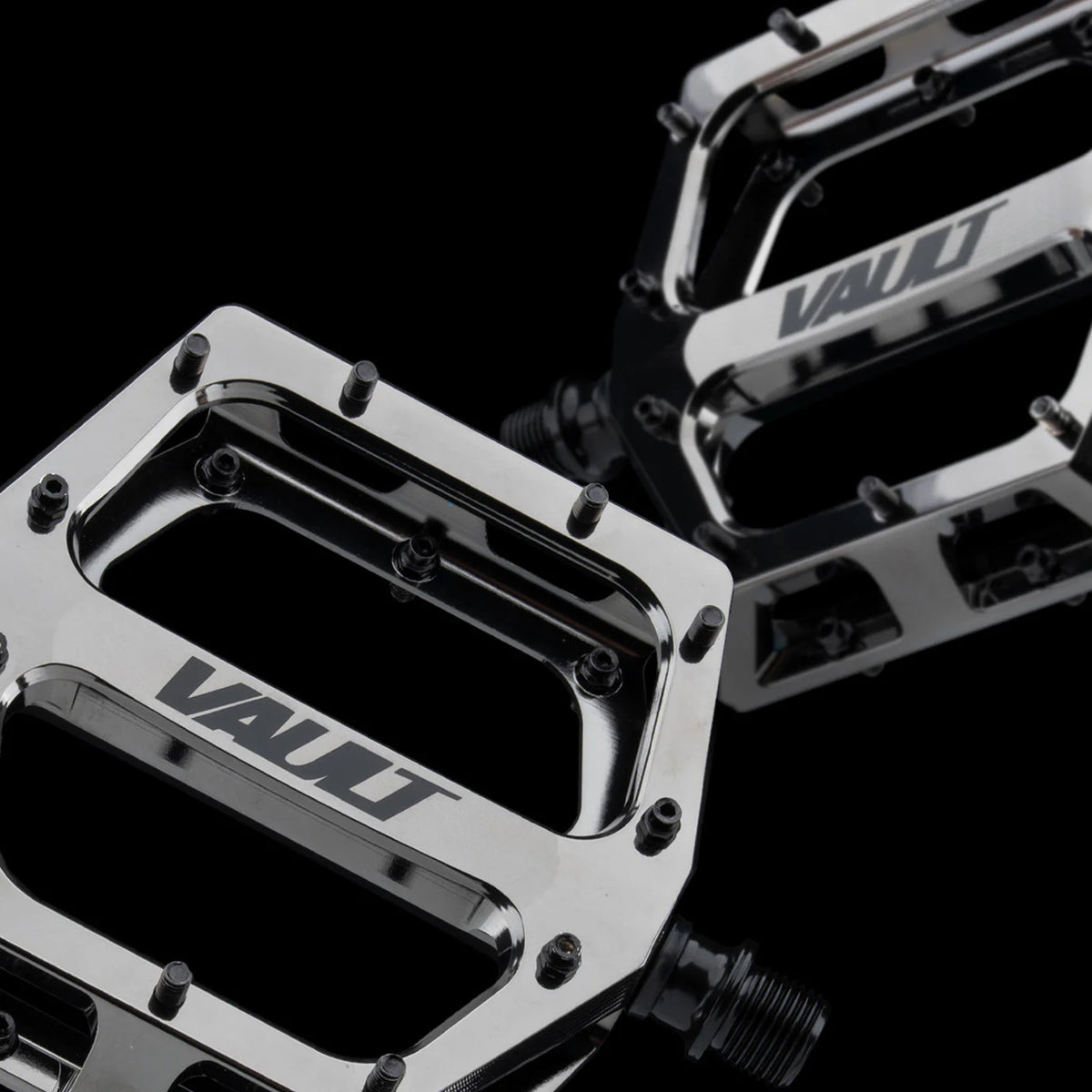DMR VAULT Flat Pedals Chrome Black