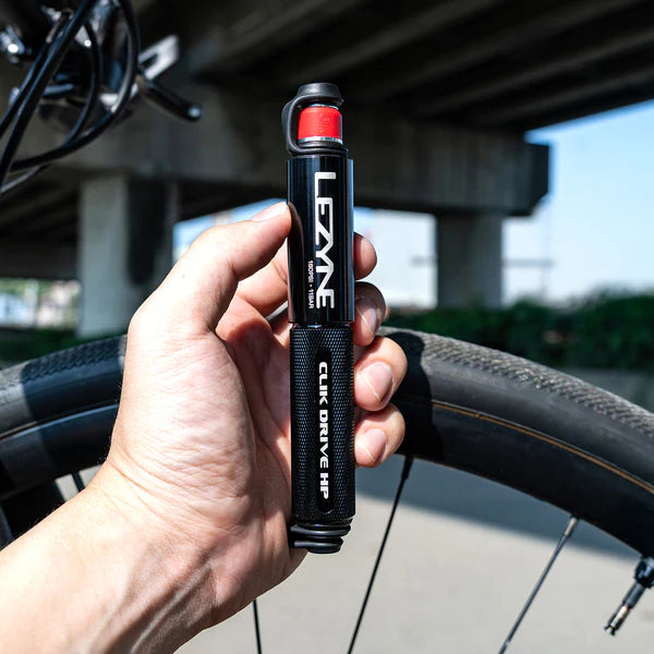 Håndpumpe LEZYNE HP CLIK DRIVE Sort