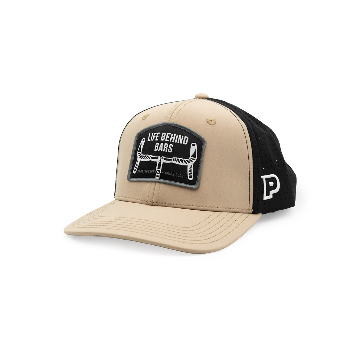 Kasket PROBIKESHOP SNAPBACK Beige/Sort