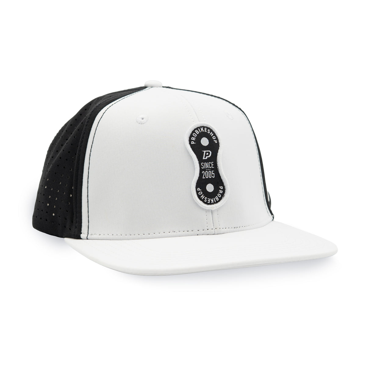 Pet PROBIKESHOP SNAPBACK Wit/Zwart