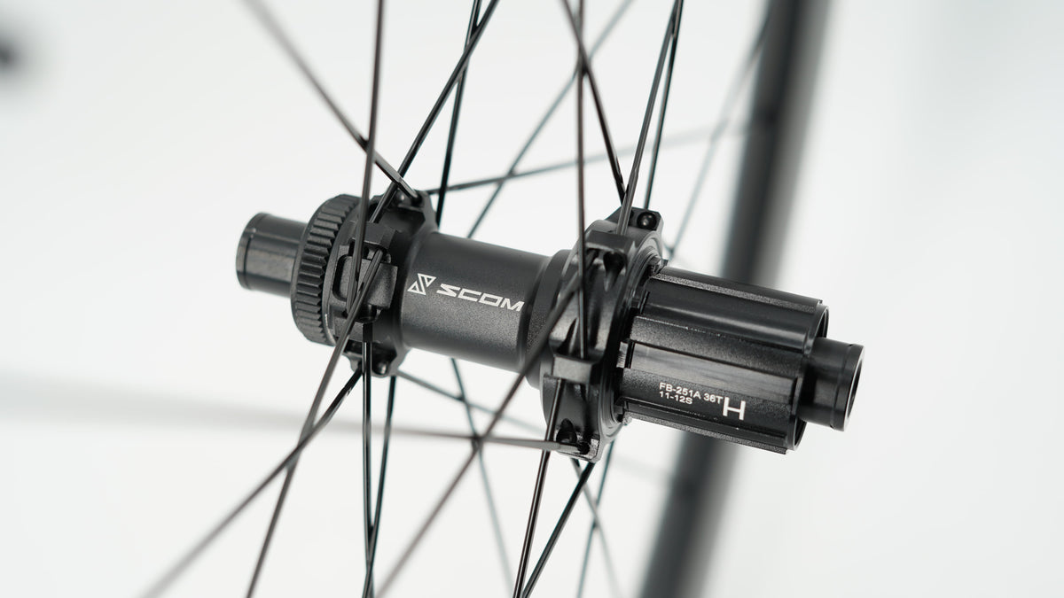 Para kół SCOM CORSA 45 Tubeless Ready (Center Lock)