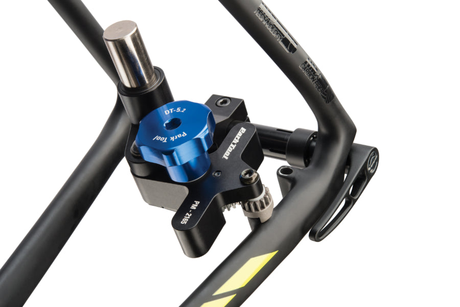 Park Tool DT-5.2 planfræser et bageste Flat Mount-beslag